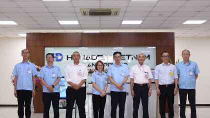 Công ty Sahara đến thăm HDVN
