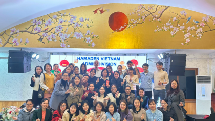 CUỐI NĂM 2023 HAMADEN TỔ CHỨC TIỆC TẤT NIÊN CHO TOÀN THỂ CBCNV