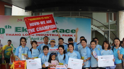 Hamaden Rực Sáng Tại Giải Chạy Ekiden 2025 – Gắn Kết Tinh Thần, Lan Tỏa Sức Mạnh Tập Thể