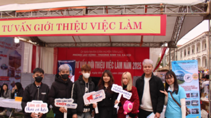 HDVN Joins Hoa Binh Job Fair – Connecting Opportunities, Developing Talent