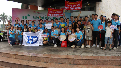 Hamaden Vietnam Shines at Ekiden Relay Race 2024 – Promoting a Culture of Healthy Living and Positive Work Ethic
