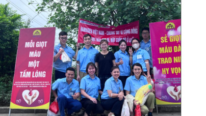 Hamaden Vietnam Enthusiastically Participates in Voluntary Blood Donation Day 2024